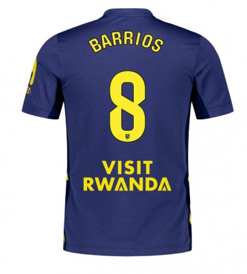 Atletico Madrid Pablo Barrios #8 Seconda Maglia 2025-26 Manica Corta